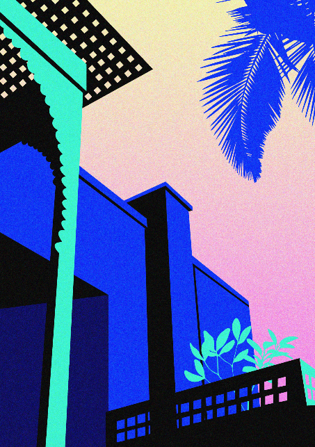 Visuel de l’œuvre Majorelle